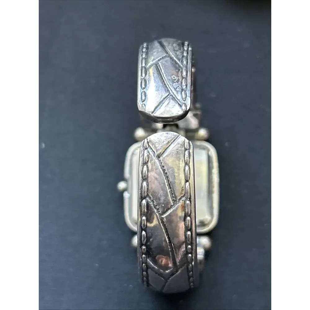 Chicos Silver Tone Women’s Cuff Watch
